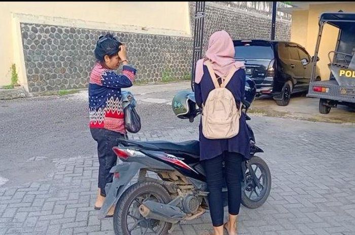 Debt Collector wanita salah satu koperasi jadi korban jambret lepas tagih hutang ke nasabah di desa Munggung, Pulung, Ponorogo