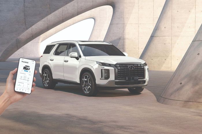 New Hyundai Palisade dengan sistem navigasi terbaru