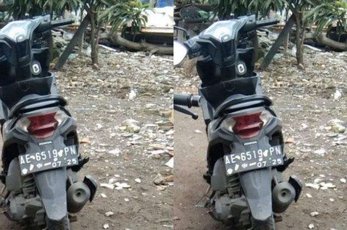Honda BeAT milik perempuan asal Surabaya, jadi korban pencurian usai bertemu setelah kenalan dari aplikasi kencan. 