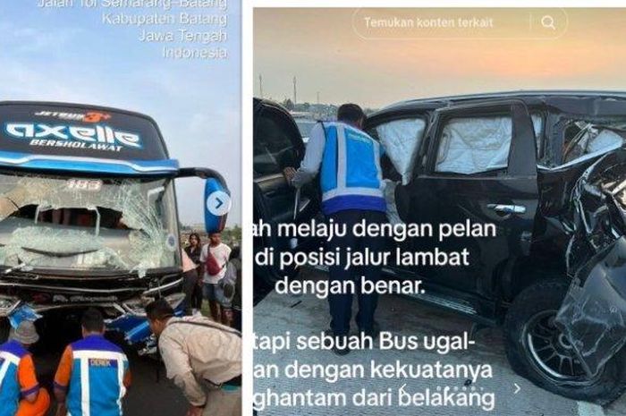 Klarifikasi PO Haryanto soal tudingan tabrak lari mobil Pajero di Tol Batang.