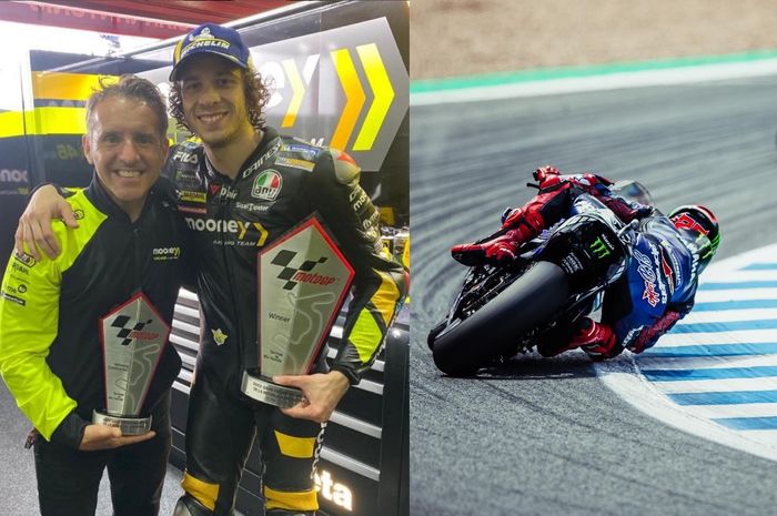 Roberto Locatelli, pelatih balap VR46 Racing Team yang menjadi inspirasi julukan El Diablo Fabio Quartararo