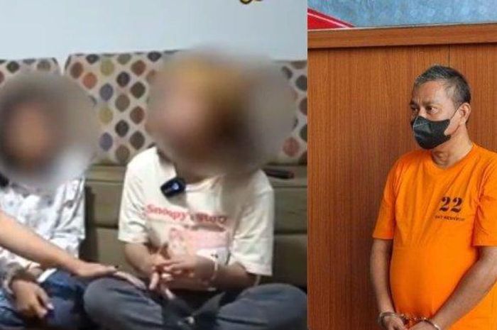 RT (berbaju tahanan oranye), anggota Dinas Perhubungan DKI yang melecehkan banyak anak di bawah umur