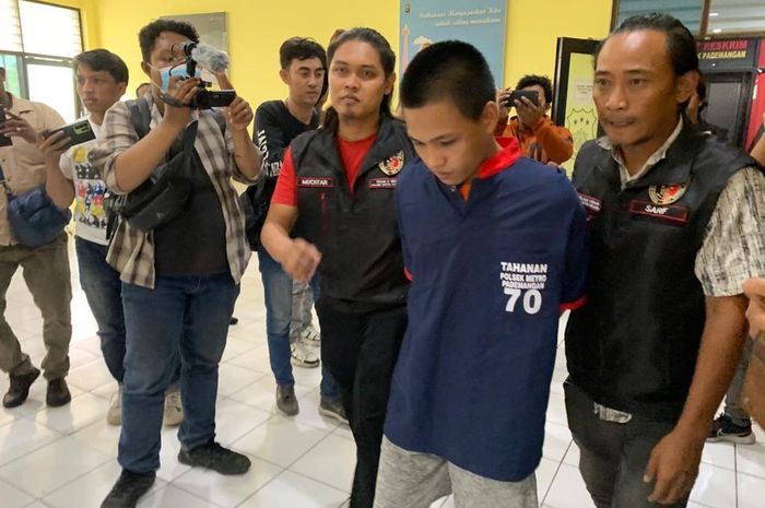 HS, pemuda 22 tahun ditangkap Polisi karena sudah maling 50 unit motor selama 2 tahun di wilayah Jakarta