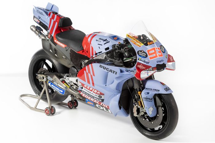 Ini dia livery baru Gresini Racing Ducati untuk MotoGP 2024, masih banyak sponsor Indonesia nih.