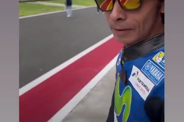 Valentino Rossi kw satu lagi di Sirkuit Mandalika