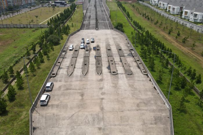 Gerbang Tol KM 149 Gedebage Tol Padaleunyi  hilang