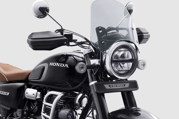 beredar bocoran paten motor adventure baru Honda yang memiliki aura retro, bakal gendong mesin CB350 (foto ilustrasi)