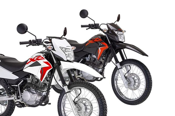 penampakan motor dual sport baru Honda XR150L 2024, bisa melaju 440 sekali full tank