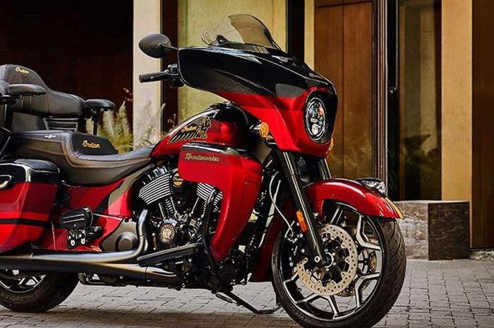 penampakan moge V-Twin Indian Roadmaster Elite 2024