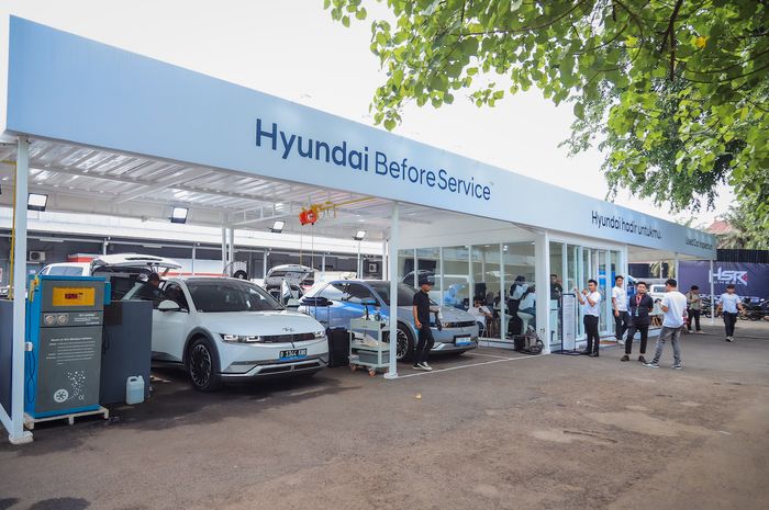 Ada banyak promo nih di Hyundai Service Area selama IIMS 2024, mobil merek lain juga bisa nimbrung loh.