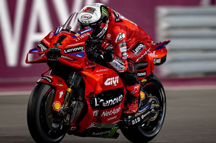 Pecco Bagnaia terkencang di tes MotoGP Qatar 2024