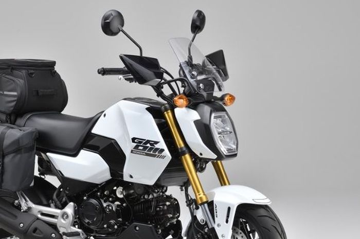 penampakan Honda Grom model year 2024, bisa langsung dandan ala motor touring