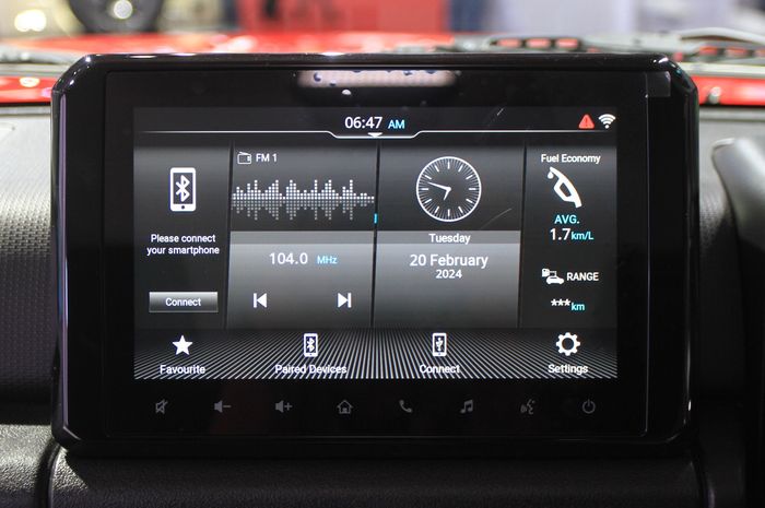 Head Unit Suzuki Jimny 5-doors