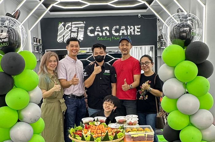 Workshop baru HD Car Care di Pekanbaru.