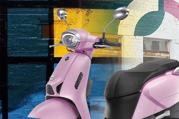 penampakan skutik retro baru QJMotor LTR 150 yang power mesinnya ngalahin Vespa Primavera