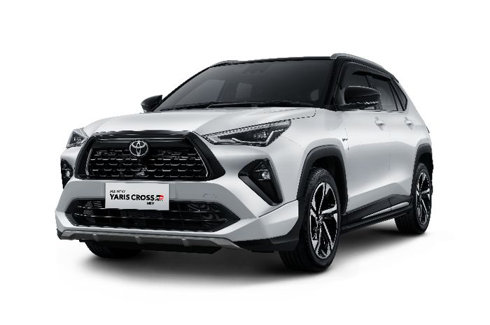 Bagian depan Yaris Cross Tipe SHV 