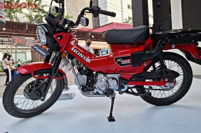 Bebek trail Honda CT125 cocok buat berpetualang, segini harga motor barunya per Maret 2024
