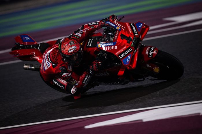 Pecco Bagnaia menang balapan MotoGP Qatar 2024