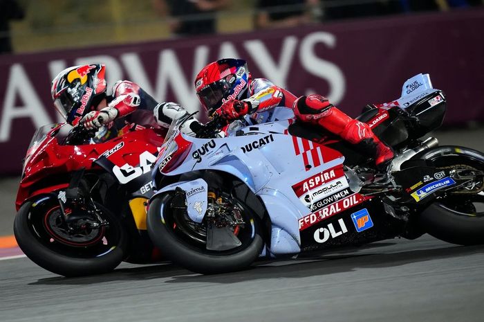 Bawa-bawa Valentino Rossi, Pedro Acosta ungkap rasanya sukses menyalip Marc Marquez di MotoGP Qatar 2024.