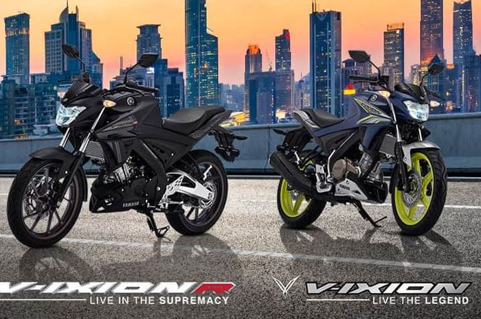 harga motor baru Yamaha V-Ixion R 155 dan V-Ixion per Maret 2024