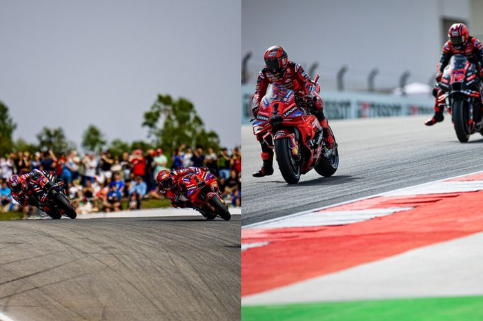 Pecco Bagnaia ungkap alasannya tiba-tiba melebar saat memimpin sprint MotoGP Portugal 2024