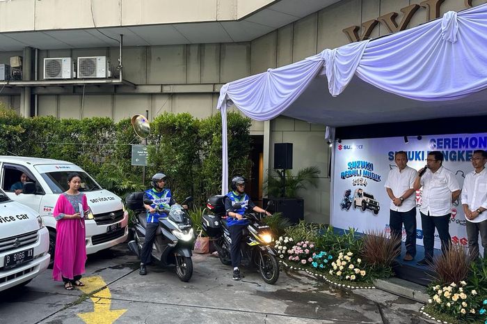 Selain layanan 24 jam, khusus tahun ini Suzuki juga menyediakan Emergency Rest Area 24 jam, yang berlokasi di KM 102A dan KM 456A di sepanjang jalan tol trans Jawa