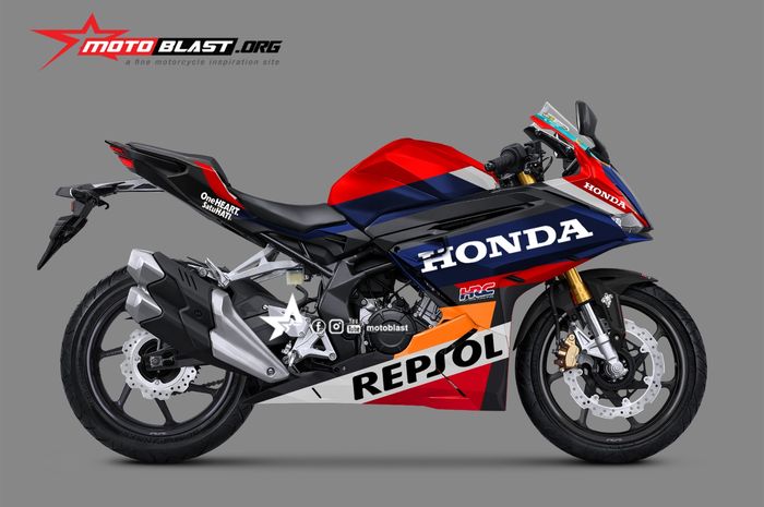 Digimods Honda CBR250RR livery Repsol Honda 2024