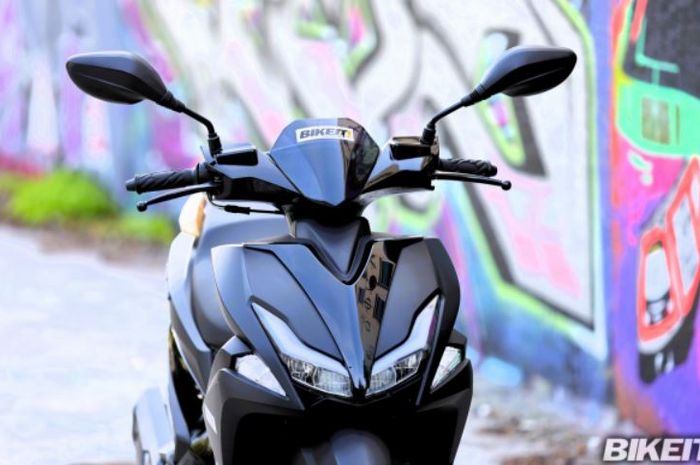 penampakan motor baru Xpedd 125 RX, desainnya sporty mirip Yamaha Aerox