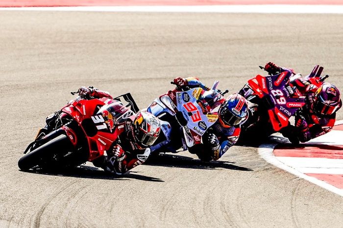 Pedro Acosta tandain Marc Marquez dan Jorge Martin usai kalah dalam sprint MotoGP Amerika 2024