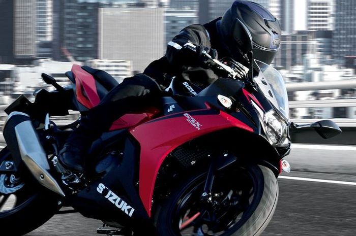 penampakan motor sport baru Suzuki GSX-250R 2024