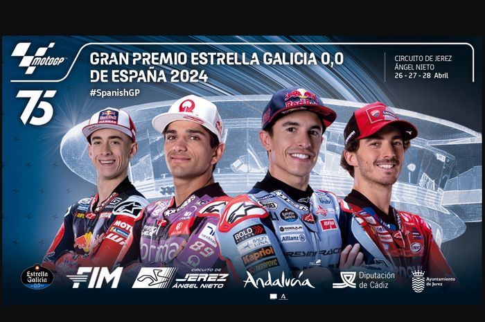 Ada tiga pembalap tambahan yang tampil di MotoGP Spanyol 2024