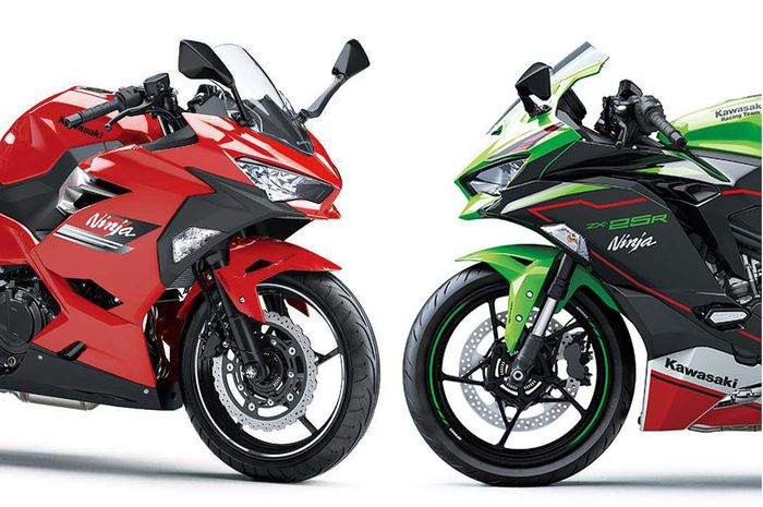 Besar mana tenaga Kawasaki Ninja 250 dan Ninja ZX-25R?