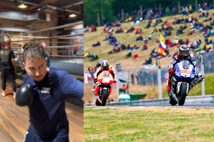 Jorge Lorenzo tantang Dani Pedrosa adu tinju