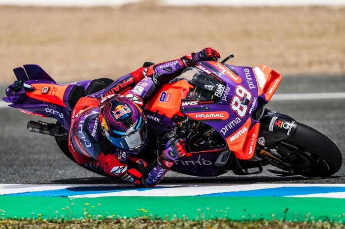 Dramatis! Marc Marquez Jatuh, Jorge Martin Menang Sprint MotoGP Spanyol 2024