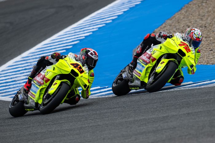 Hanya masalah waktu, duet Pertamina Enduro VR46 Racing Team sukses tampil memuaskan di MotoGP Spanyol 2024.