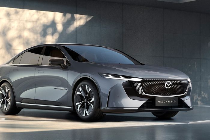 Mazda EZ-6 akan hadir dalam versi listrik, ini gambaran spesifikasinya.