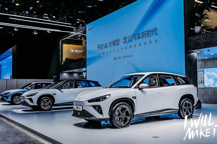 Jajaran Neta L di Auto China 2024.
