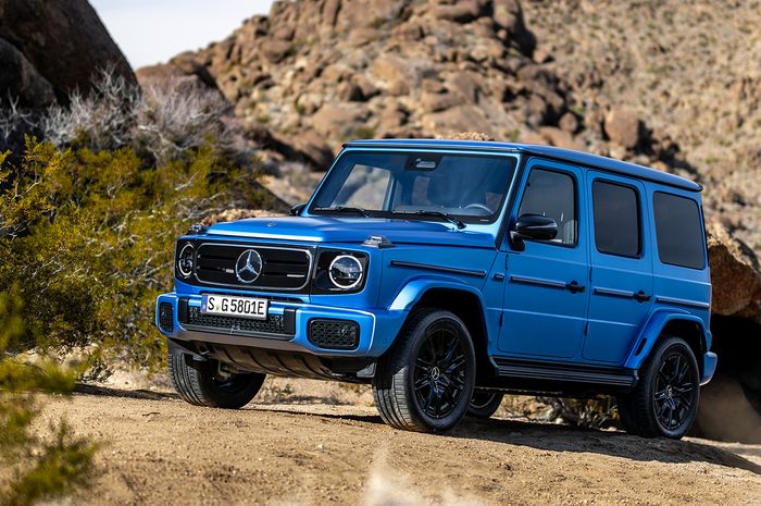 Mercedes-Benz akhirnya rilis G-Class yang sudah berteknologi listrik.