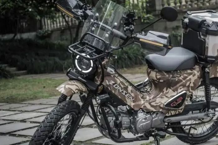 penampakan Zonsen Yemi Cub Clamber, bebek trail mirip Honda CT125 yang harganya cuma setara Rp 17 jutaan