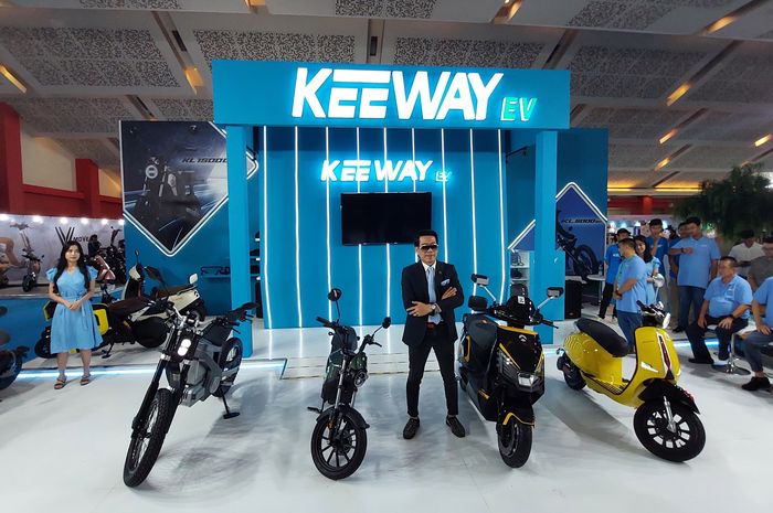 Keeway EV resmi diluncurkan di PEVS 2024 sebagai sub brand khusus menjual motor listrik