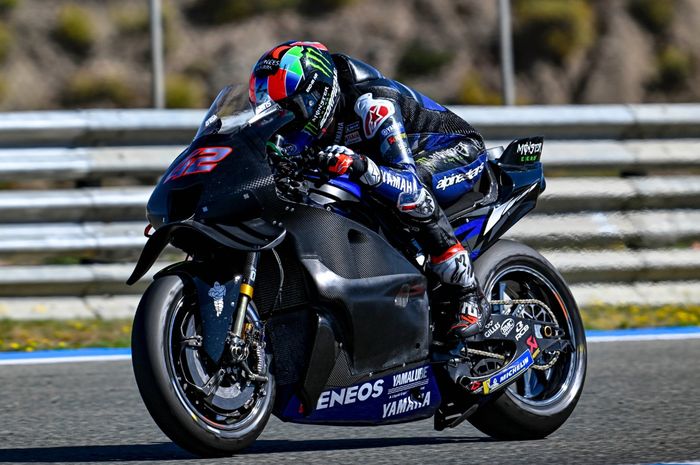 Yamaha mencoba beberapa part baru di tes MotoGP Jerez