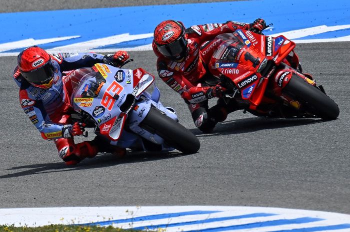 Pecco Bagnaia memberikan sinyal bahwa Marc Marquez cocok untuk menjadi pembalap tim pabrikan Ducati
