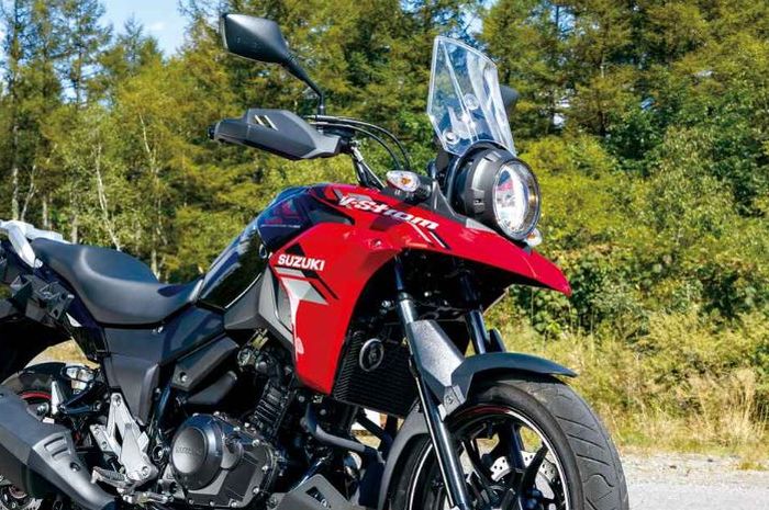 penampakan Suzuki V-Strom 250 bermesin 2-silinder
