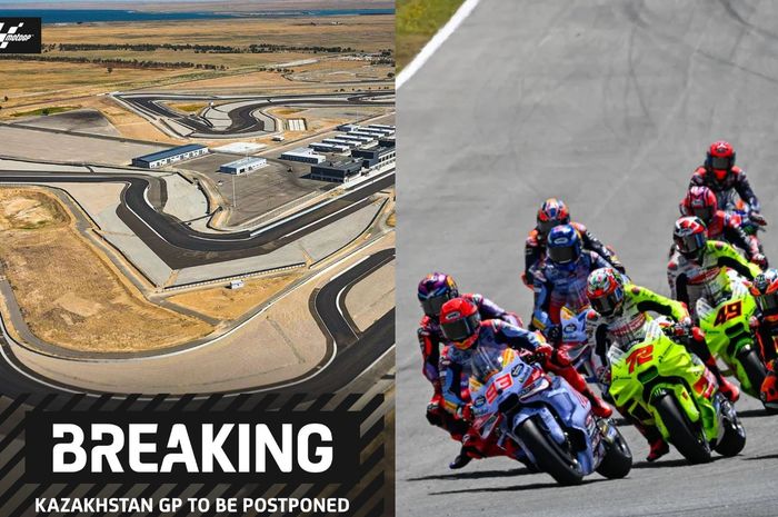 MotoGP Kazakhstan 2024 ditunda karena banjir bandang