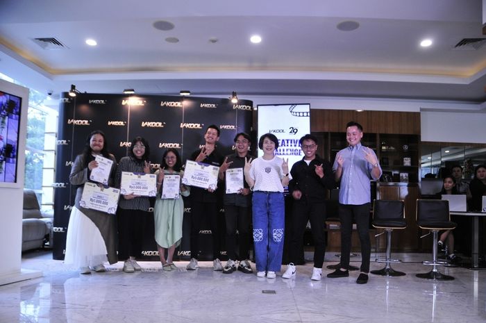 Para pemenang V-Kool Creative Challenge 2024