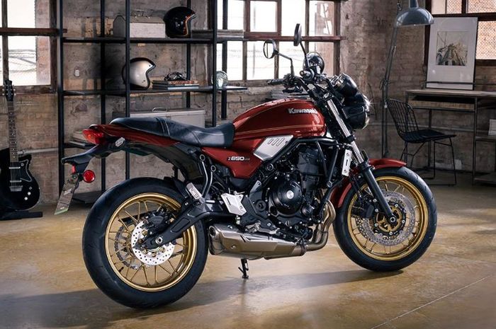 penampakan Kawasaki Z650RS, motor baru di segmen sport retro bermesin Ninja 650