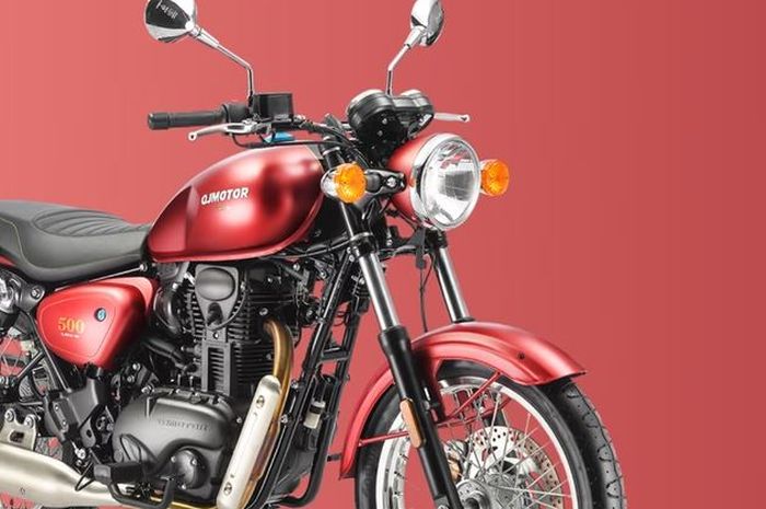 penampakan QJMotor SRC 500, motor baru bergaya klasik mirip Royal Enfield yang dijual setara Rp 45 jutaan