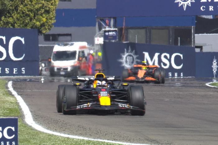 Max Verstappen berhasil menang F1 Emilia Romagna 2024, setelah dikejar Lando Norris