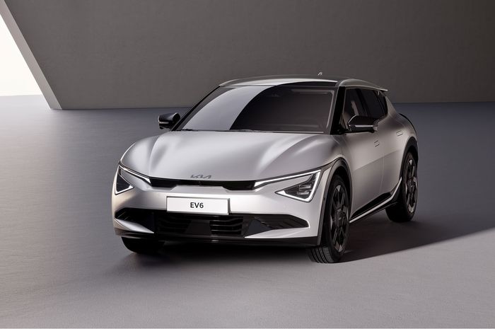 Kia EV6 facelift sudah meluncur di Korea.