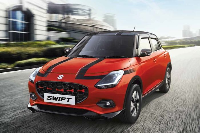 Suzuki Swift versi India punya banyak aksesoris.